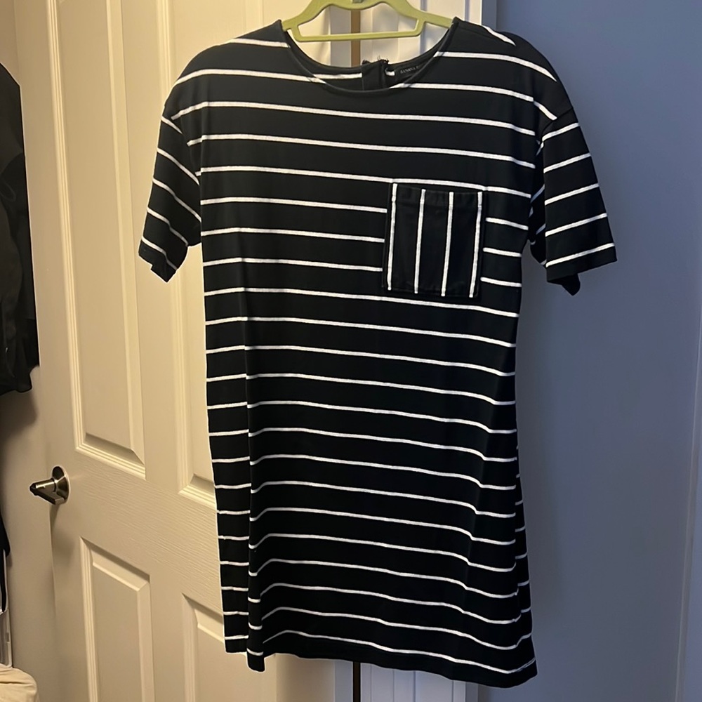 Banana Republic Striped Shirt Dress